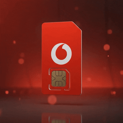 سیم کارت فیزیکی Vodafone (ودافون) انگلیس +44 | رجیستر شده
