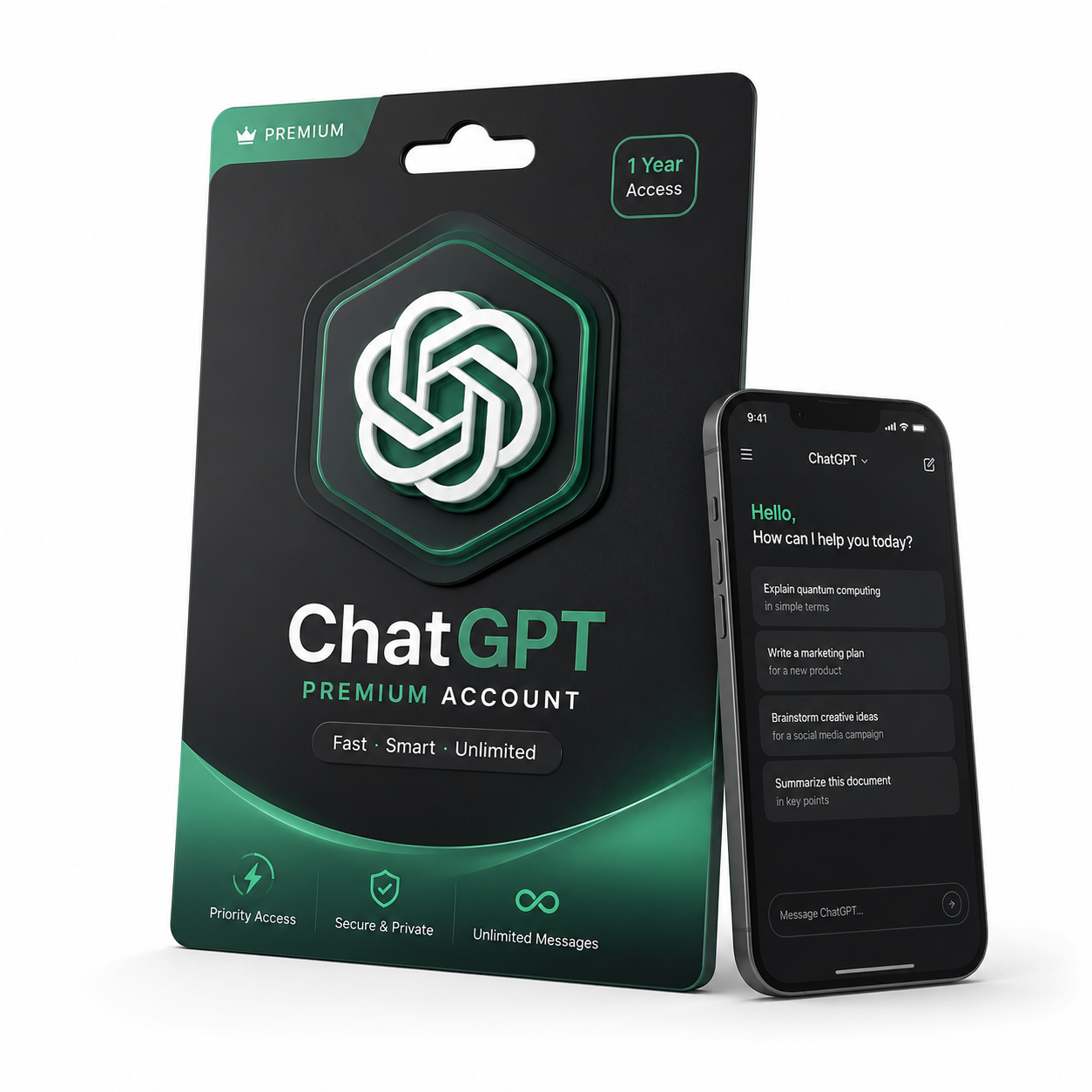 خرید اکانت آماده ChatGPT Plus