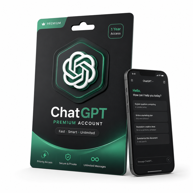 خرید اکانت آماده ChatGPT Plus